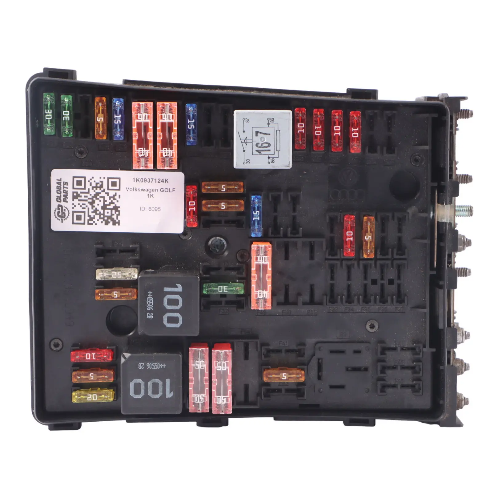 Volkswagen VW Golf 1K Mk5 Fuse Box Engine Compartment Relay Unit 1K0937124K