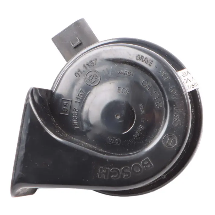 Signal Air Horn Low Tone Pitch Fanfare to Volkswagen Touran 1T with Part number 1K0951221A Volkswagen Touran 1T Signal Air Horn Low Tone Pitch Fanfare - SKU 1K0951221A - Part number 1K0951221A