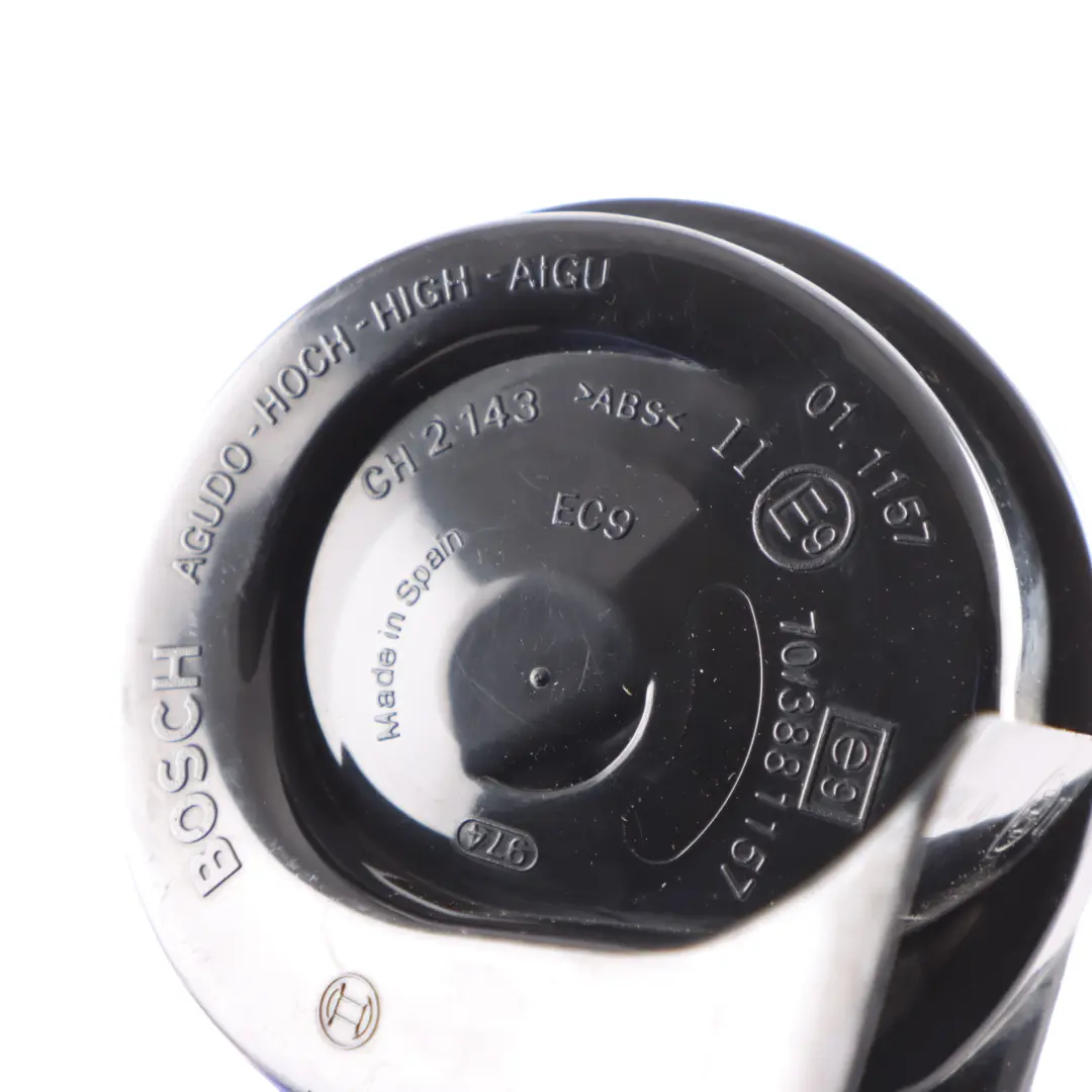 Señal Air Horn High Tone Pitch Fanfare para Volkswagen Golf Touran con número de pieza 1K0951223A Volkswagen Golf Touran Señal Air Horn High Tone Pitch Fanfare - SKU 1K0951223A - Número de pieza 1K0951223A