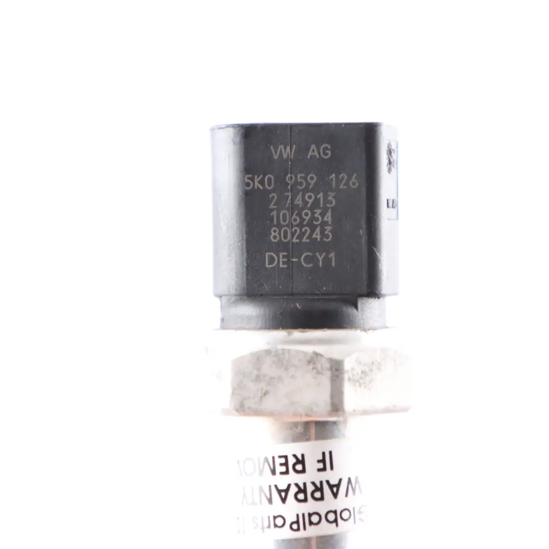 Sensor del presostato del aire acondicionado del Volkswagen Polo 6R 5K0959126 para con número de pieza 1K0959126E Sensor del presostato del aire acondicionado del Volkswagen Polo 6R 5K0959126 - SKU 1K0959126E - Número de pieza 1K0959126E