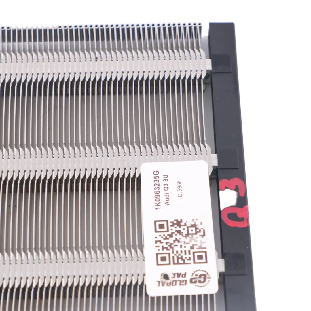 Auxiliary Electric Heater Radiator Element Core to Audi Q3 8U with Part number 1K0963235G Audi Q3 8U Auxiliary Electric Heater Radiator Element Core - SKU 1K0963235G - Part number 1K0963235G