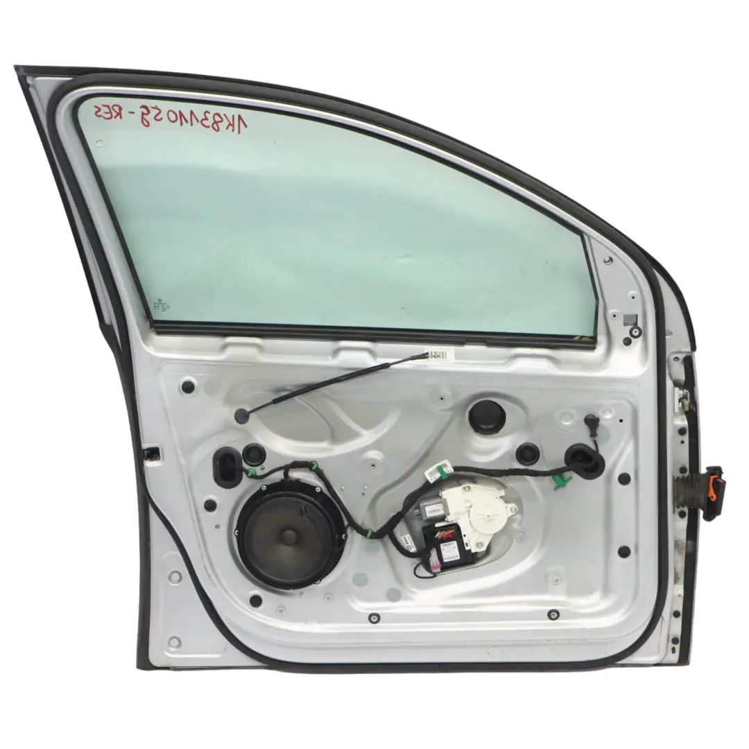 Mk5 Door Front Left N/S Reflex Silver Metallic - A7W to Volkswagen VW Golf with Part number 1K4831105G Volkswagen VW Golf Mk5 Door Front Left N/S Reflex Silver Metallic - A7W - SKU 1K4831105G-RES - Part number 1K4831105G