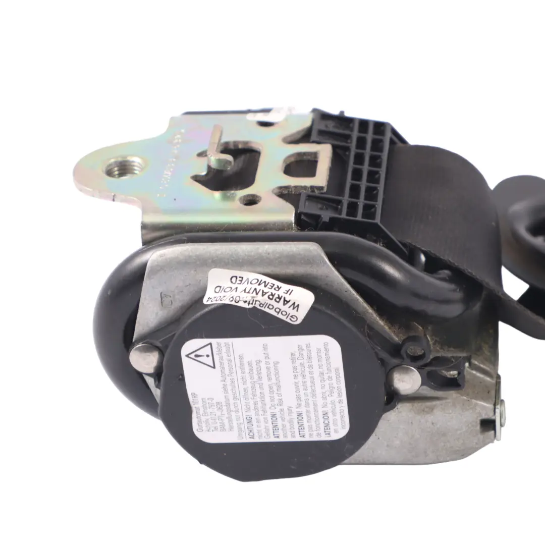 Volkswagen VW Golf V Seatbelt Front Right O/S Seat Belt Black - SKU RHD-1K4857706AT - Part number 1K4857706AT