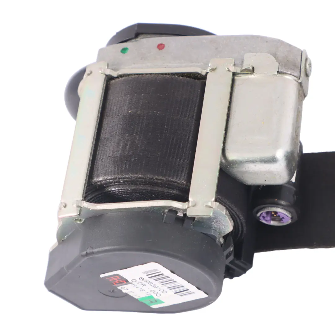 Volkswagen VW Golf V Seatbelt Front Right O/S Seat Belt Black - SKU RHD-1K4857706AT - Part number 1K4857706AT