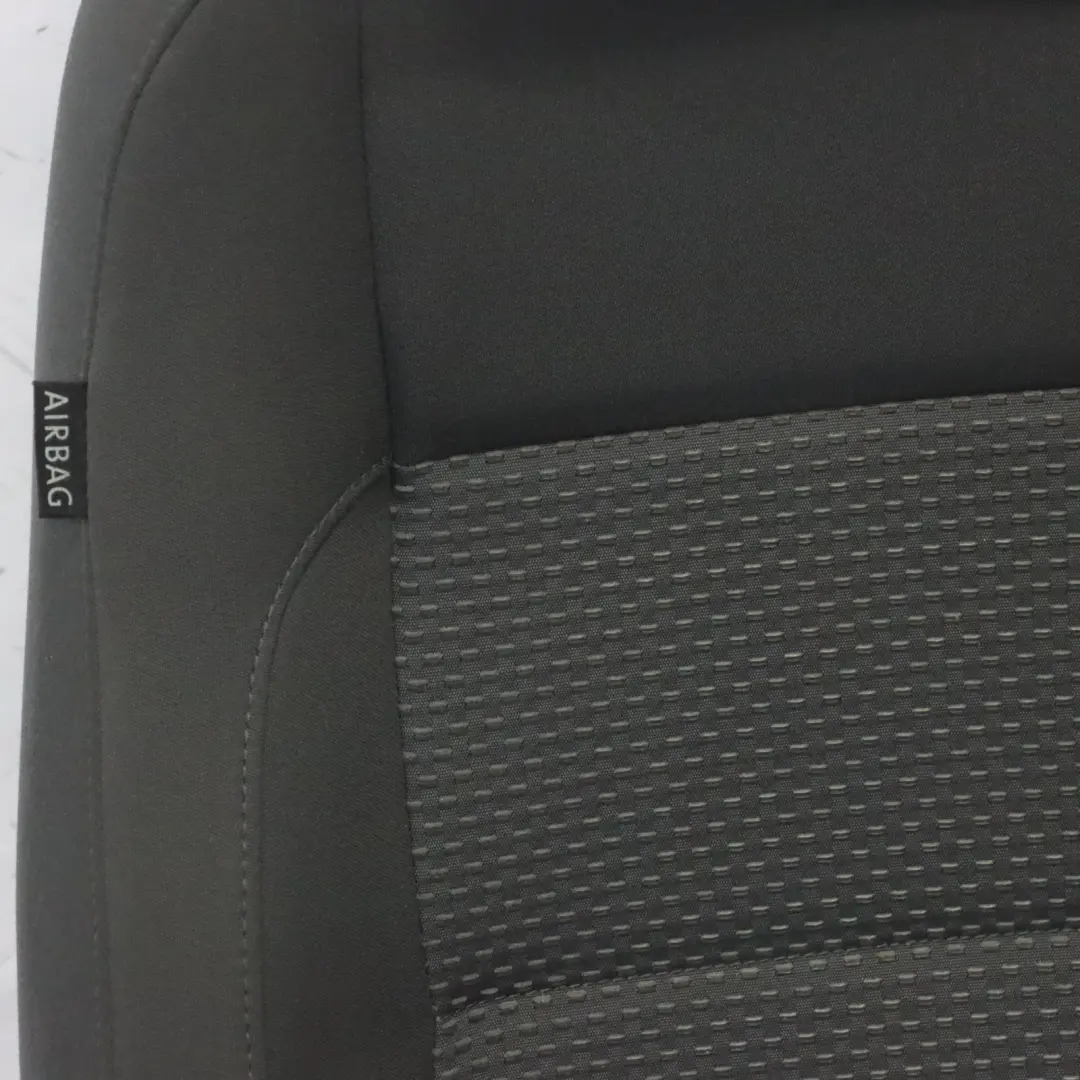 Volkswagen Golf 5 1K Fotel Przedni Prawy Przód Materiałowy Antracyt - SKU 1K4882806DD-1 - Numer Części 1K4882806DD
