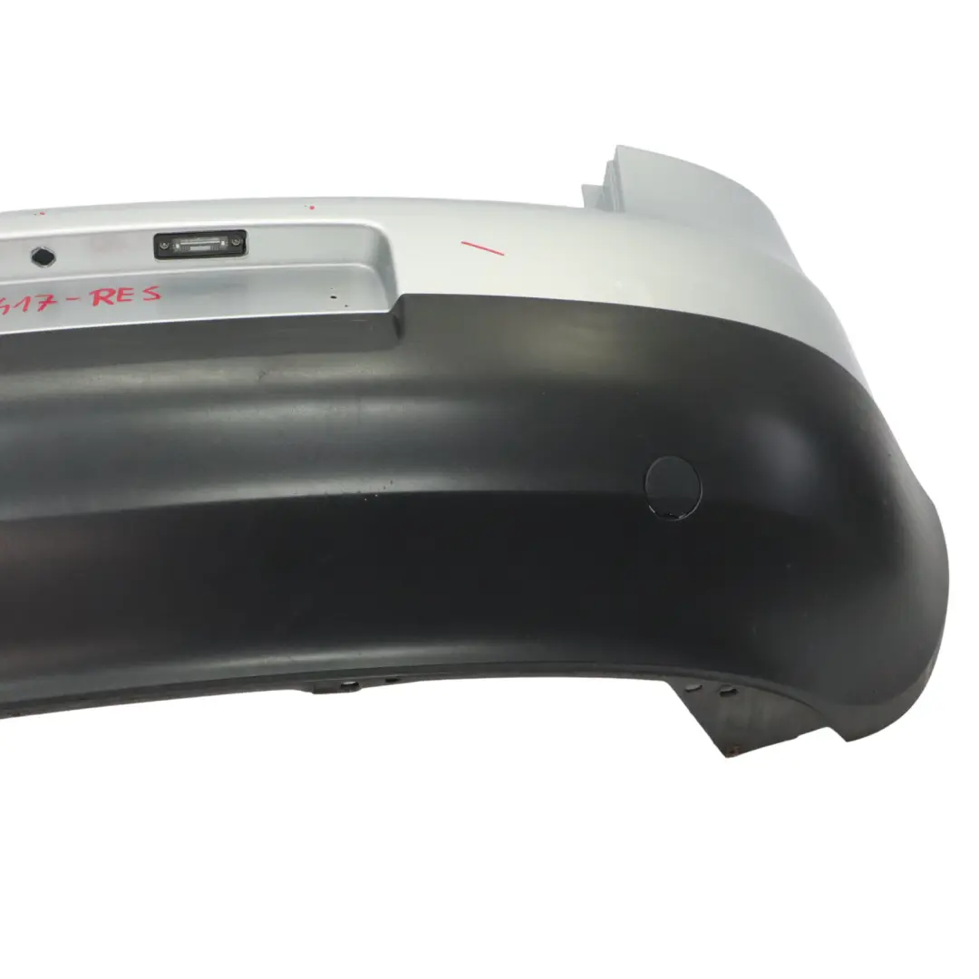 Volkswagen VW Golf Mk5 Bumper Rear Trim Panel Cover Reflex Silver Metallic - A7W - SKU 1K6807417-RES - Part number 1K6807417