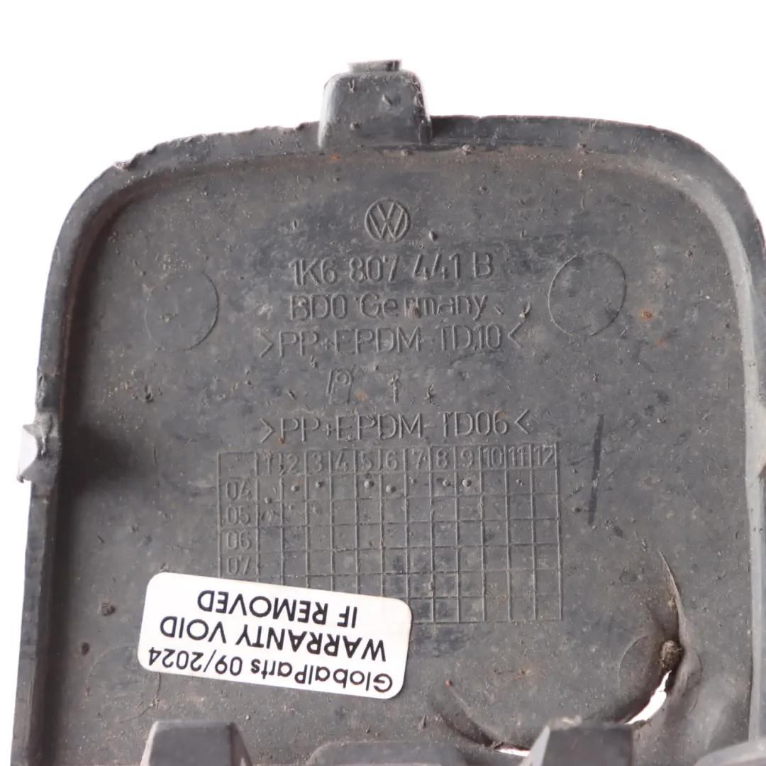 Parachoques Trasero Ojo Remolque Gancho Remolque 1K6807441B para Volkswagen Golf 5 con número de pieza 1K6807441B-1 Volkswagen Golf 5 Parachoques Trasero Ojo Remolque Gancho Remolque 1K6807441B - SKU 1K6807441B-1 - Número de pieza 1K6807441B-1