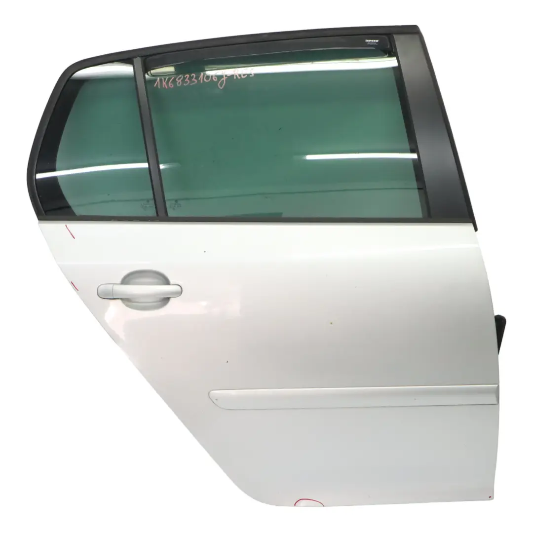 Mk5 Door Rear Right O/S Reflex Silver Metallic - A7W to VW Volkswagen Golf with Part number 1K6833106J VW Volkswagen Golf Mk5 Door Rear Right O/S Reflex Silver Metallic - A7W - SKU 1K6833106J-RES - Part number 1K6833106J