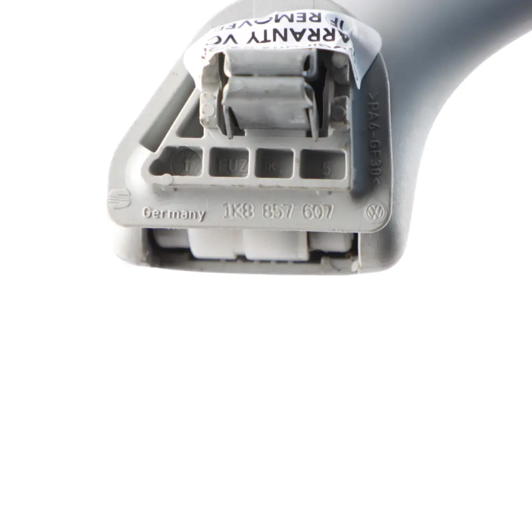 Roof Grab Handle Front Rear Left Right N/O/S Pearl Grey to Volkswagen Polo 6R with Part number 1K8857607 Volkswagen Polo 6R Roof Grab Handle Front Rear Left Right N/O/S Pearl Grey - SKU 1K8857607 - Part number 1K8857607