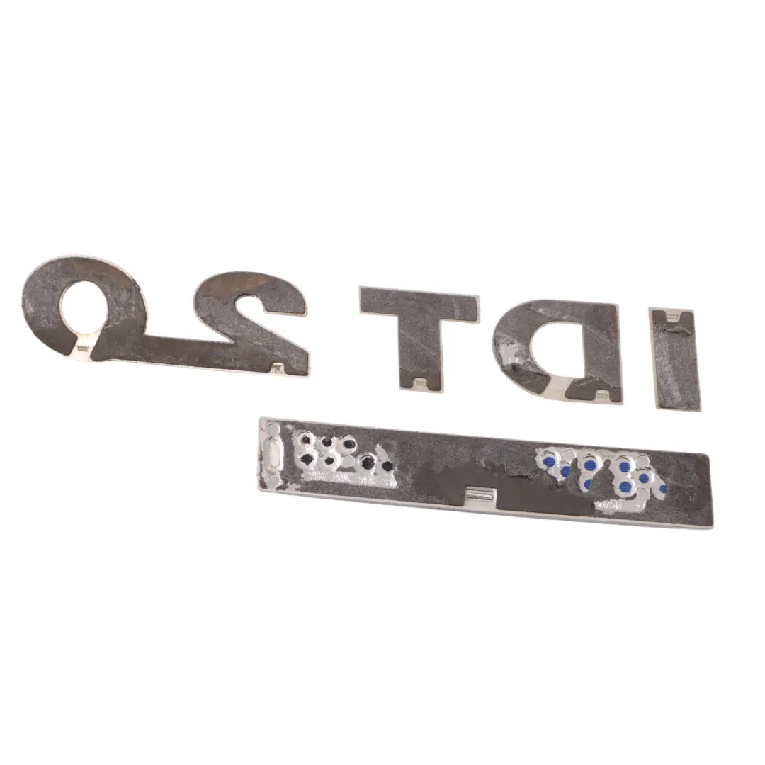 7N 2.0 TDI Blue Motion Emblem Rear Trunk Lid to Volkswagen Sharan with Part number 1K9853675E Volkswagen Sharan 7N 2.0 TDI Blue Motion Emblem Rear Trunk Lid - SKU 1K9853675E - Part number 1K9853675E