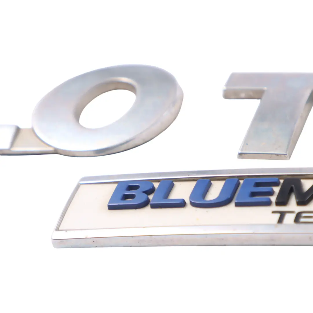 VW Sharan 7N Znaczek Emblemat 2.0TDI Blue Motion Klapy Bagażnika - SKU 1K9853675E - Numer Części 1K9853675E