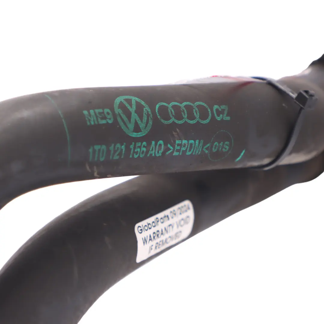 VW Volkswagen Touran Przewody Węże Chłodzenia Wody - SKU 1T0121156AQ - Numer Części 1T0121156AQ