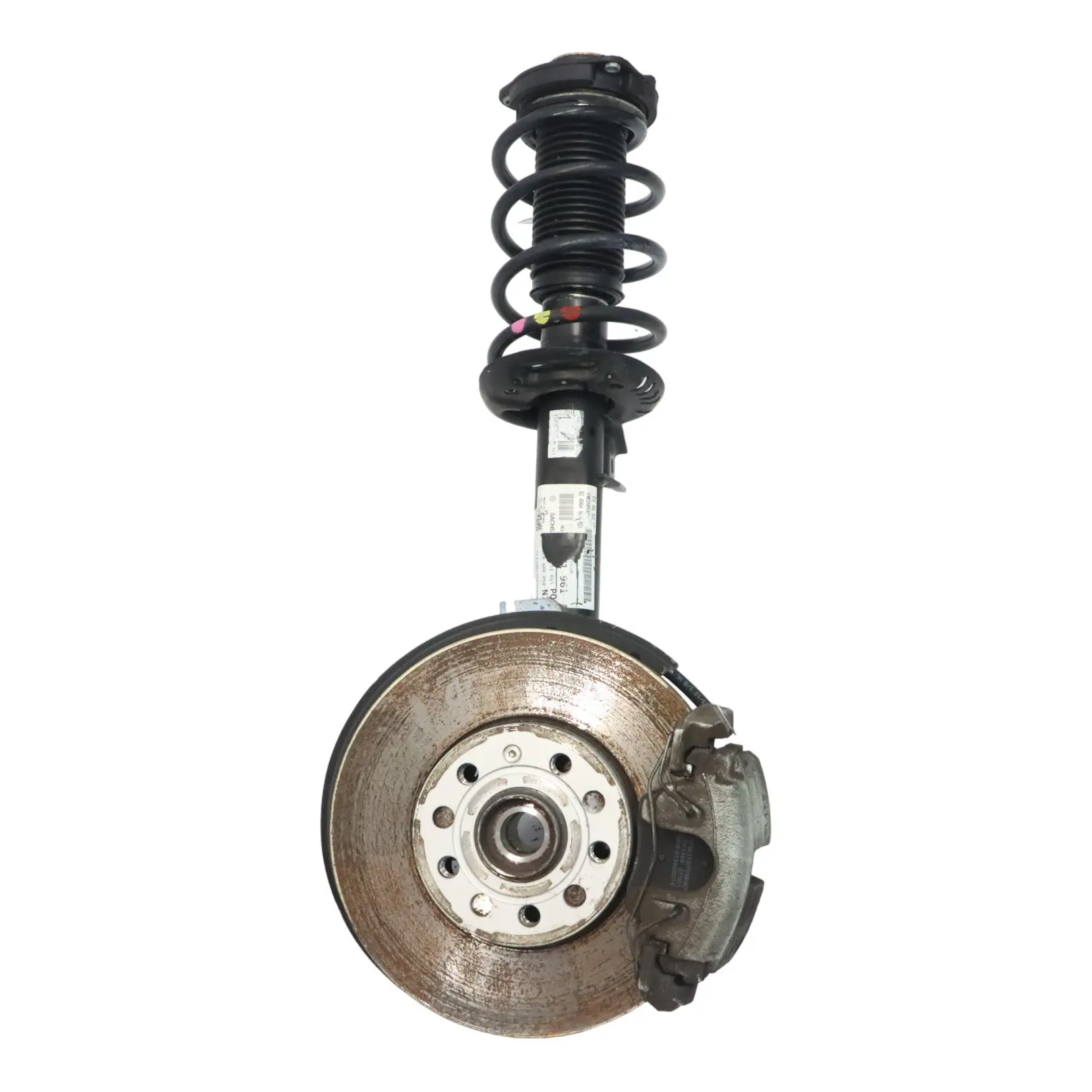 VW Touran 1T Suspension Leg Front Right O/S Wheel Carrier Hub Strut Caliper