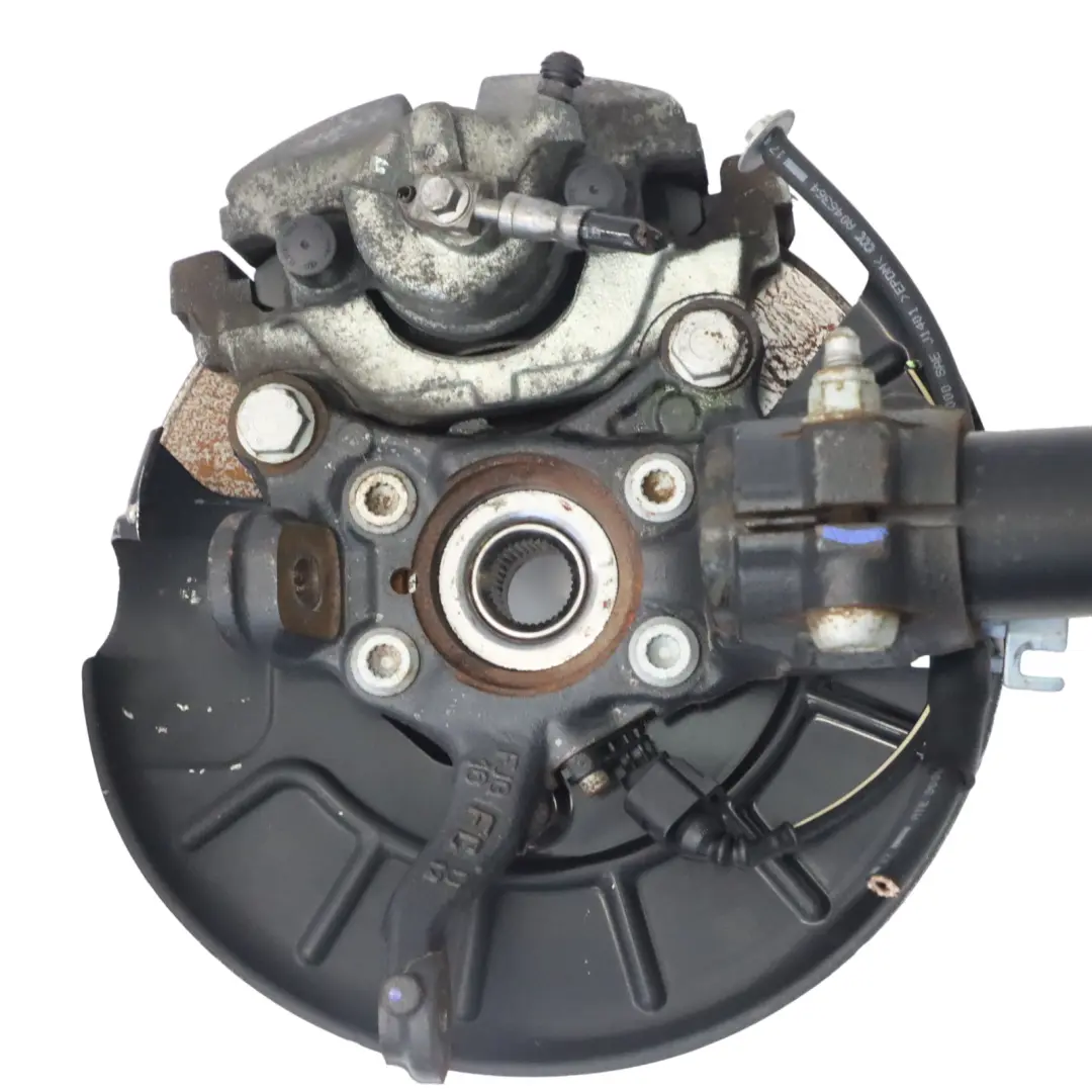 Fahrwerksbein vorne rechts Radträger Nabe Federbein Bremssattel für VW Touran 1T mit Teilenummer 1T0413031GP VW Touran 1T Fahrwerksbein vorne rechts Radträger Nabe Federbein Bremssattel - SKU 1T0413031GP-1 - Teilenummer 1T0413031GP