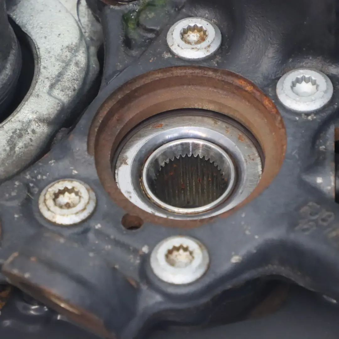 VW Touran 1T Fahrwerksbein vorne rechts Radträger Nabe Federbein Bremssattel - SKU 1T0413031GP-1 - Teilenummer 1T0413031GP