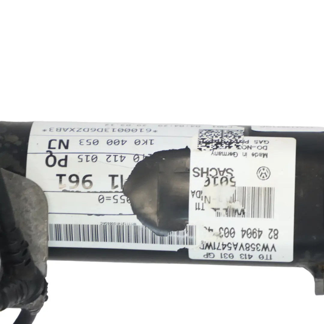 VW Touran 1T Suspension jambe avant gauche porte-roue moyeu étrier - SKU 1T0413031GP - Numéro de pièce 1T0413031GP
