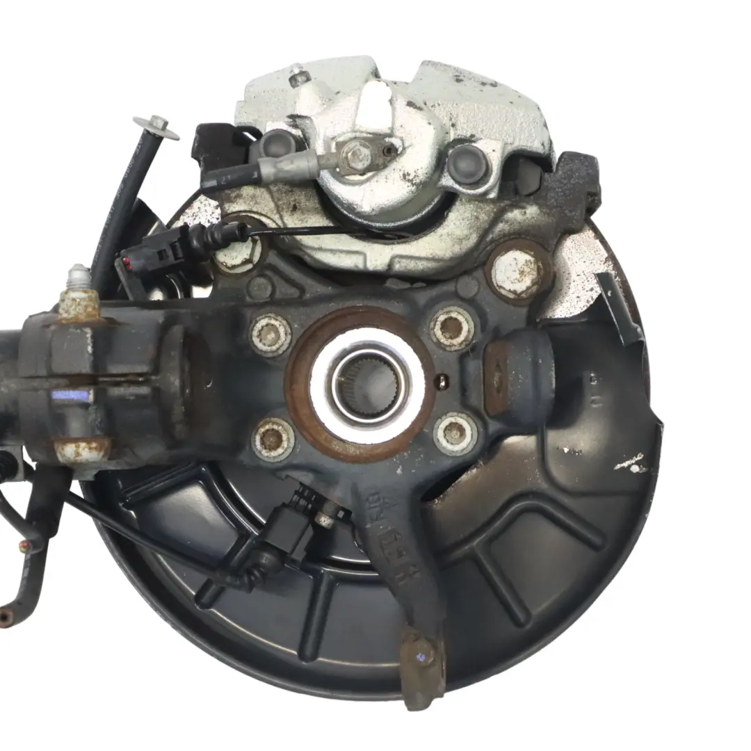 VW Touran 1T Suspension jambe avant gauche porte-roue moyeu étrier - SKU 1T0413031GP - Numéro de pièce 1T0413031GP