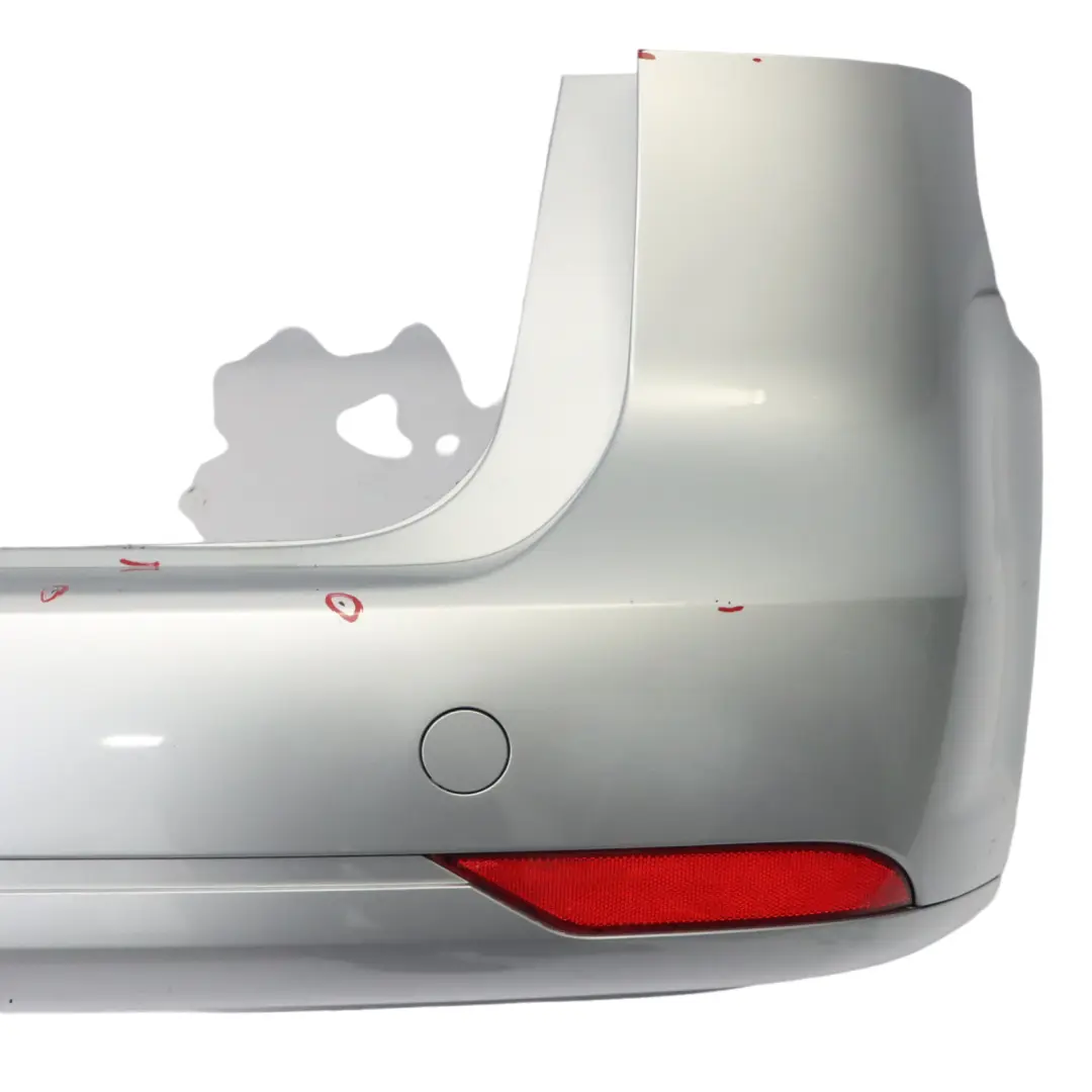 Bumper Rear Trim Panel Cover Reflex Silver Metallic A7W to Volkswagen VW Touran 1T with Part number 1T0807421K Volkswagen VW Touran 1T Bumper Rear Trim Panel Cover Reflex Silver Metallic A7W - SKU 1T0807421K-RES - Part number 1T0807421K