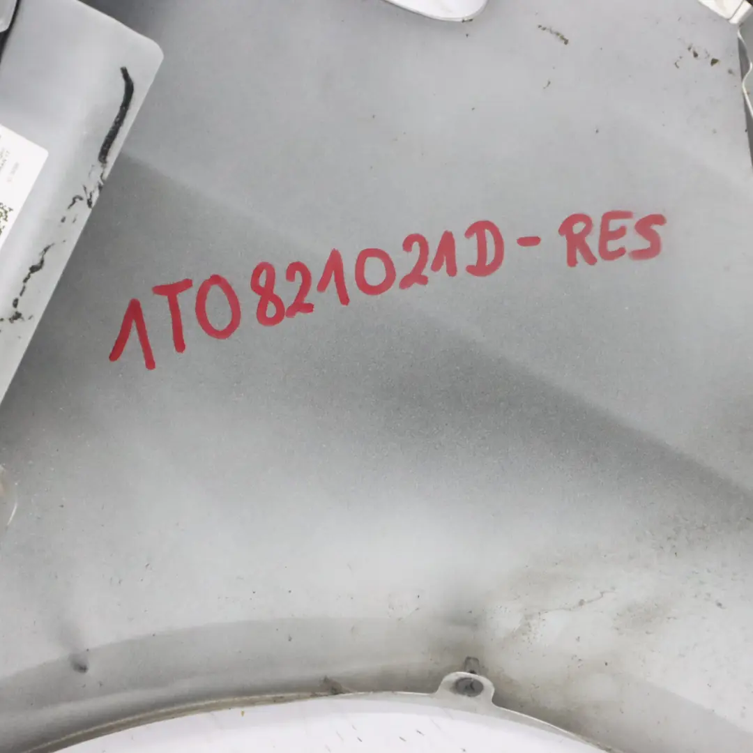 Side Panel Front Left N/S Wing Fender Reflex Silver A7W to Volkswagen VW Touran 1T with Part number 1T0821021D Volkswagen VW Touran 1T Side Panel Front Left N/S Wing Fender Reflex Silver A7W - SKU 1T0821021D-RES - Part number 1T0821021D