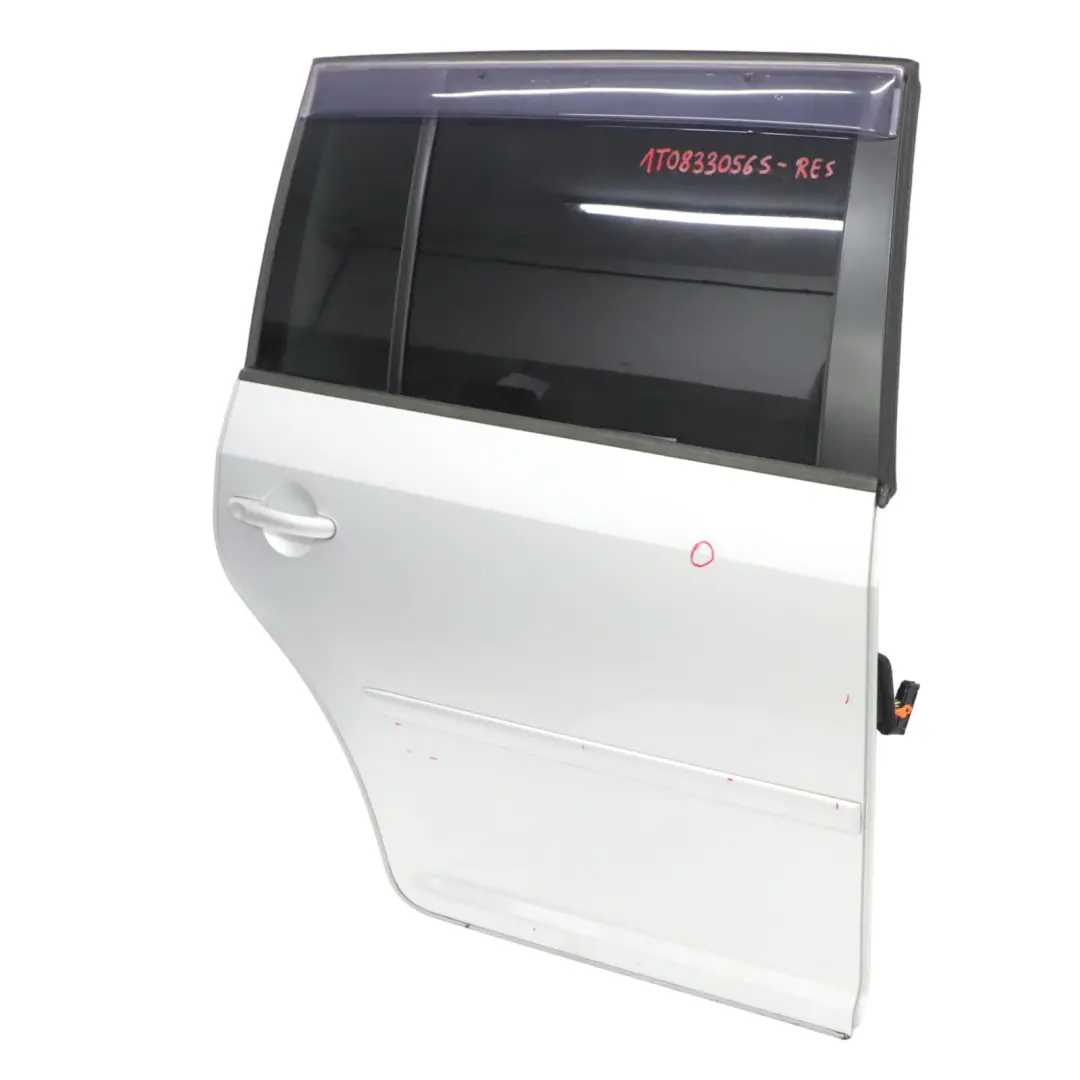 Tür Hinten Rechts Reflex Silber Metallic - LA7W für Volkswagen VW Touran 1T mit Teilenummer 1T0833056S Volkswagen VW Touran 1T Tür Hinten Rechts Reflex Silber Metallic - LA7W - SKU 1T0833056S-RES - Teilenummer 1T0833056S