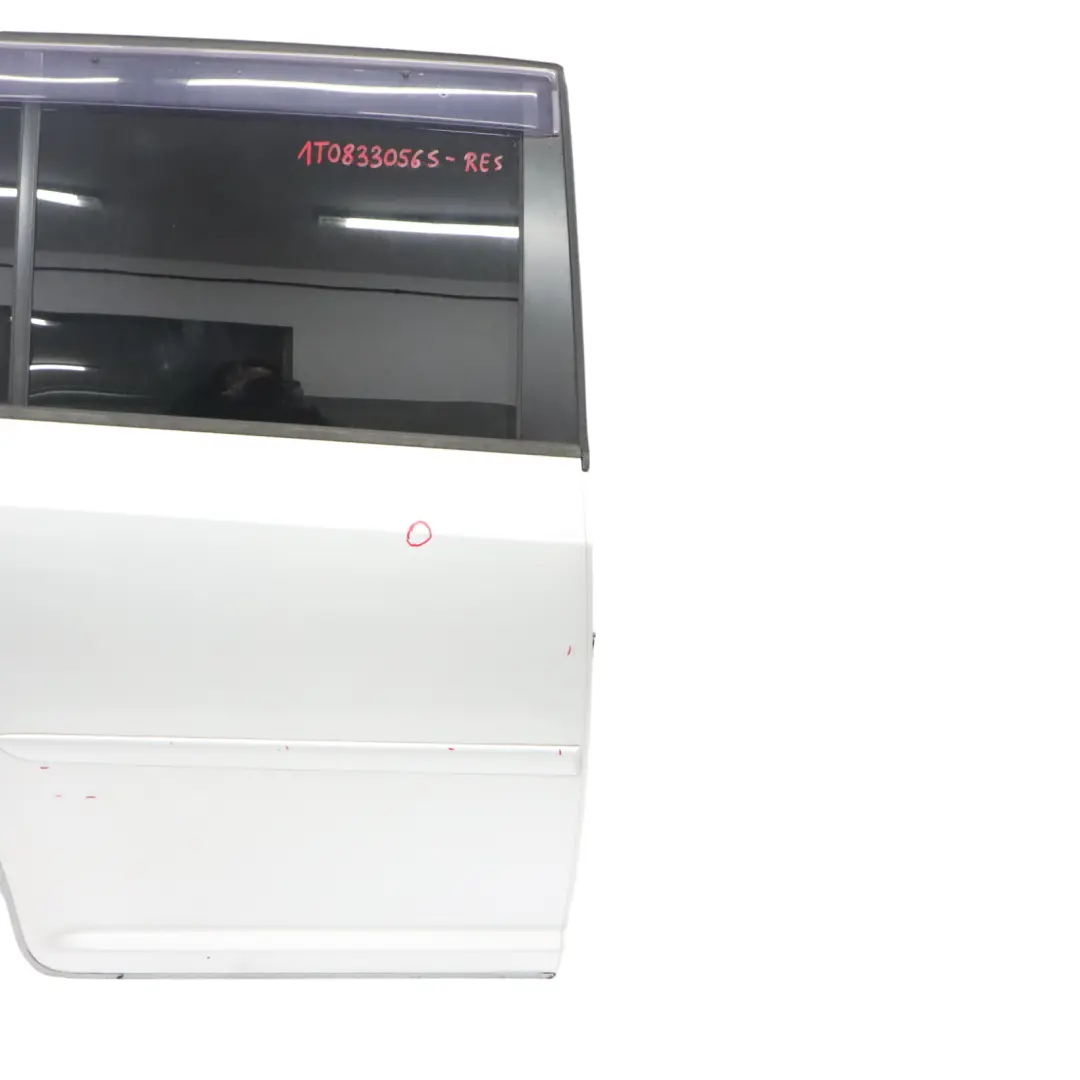 Volkswagen VW Touran Puerta Trasera Derecha Puerta Reflex Silver Metallic - LA7W - SKU 1T0833056S-RES - Número de pieza 1T0833056S