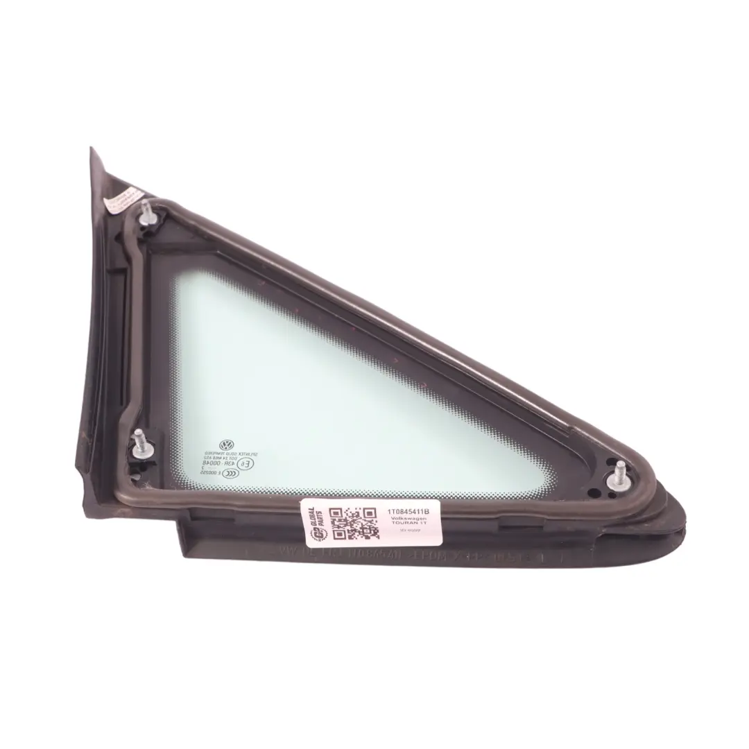 VW Volkswagen Touran 1T Vitre Custode Avant Gauche - SKU 1T0845411B - Numéro de pièce 1T0845411B