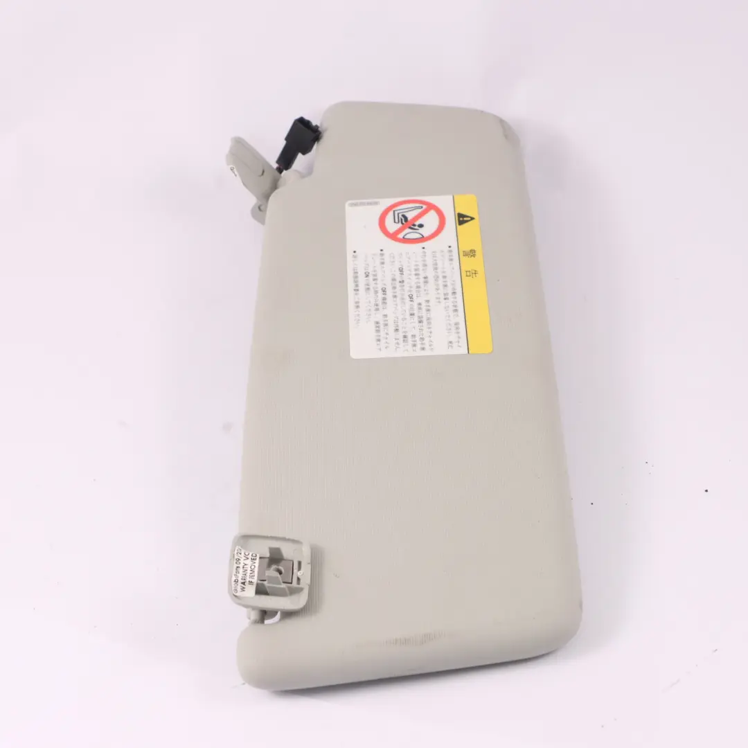 Sun Visor Cover Panel Sunvisor Left N/S Mirror Grey to VW Touran 1T with Part number 1T0857551J VW Touran 1T Sun Visor Cover Panel Sunvisor Left N/S Mirror Grey - SKU 1T0857551J - Part number 1T0857551J