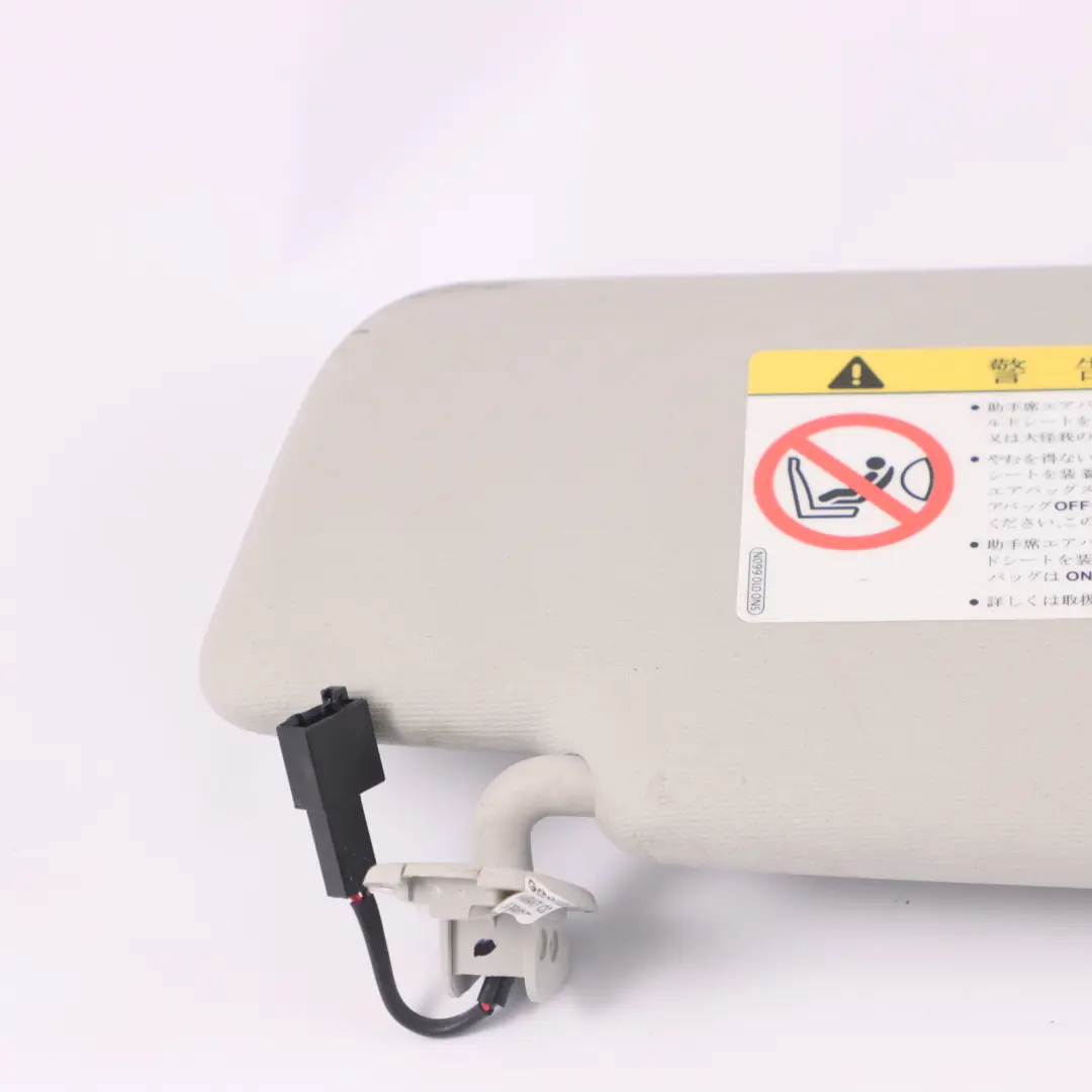 VW Touran 1T Parasol Cubierta Panel Izquierda Espejo Gris - SKU 1T0857551J - Número de pieza 1T0857551J