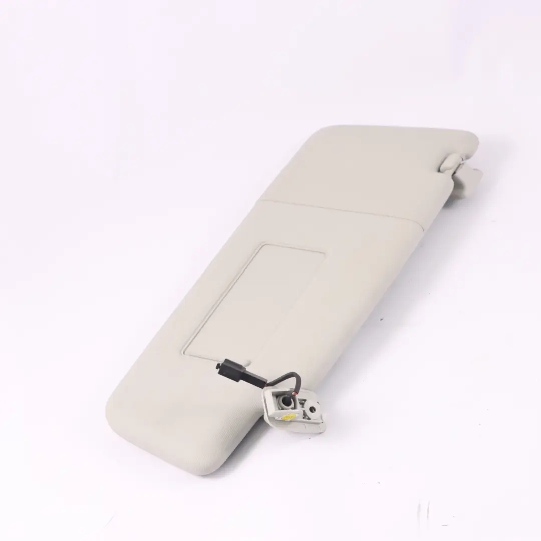 VW Touran 1T Parasol Cubierta Panel Sunvisor Derecho Espejo Gris - SKU 1T0857552J - Número de pieza 1T0857552J