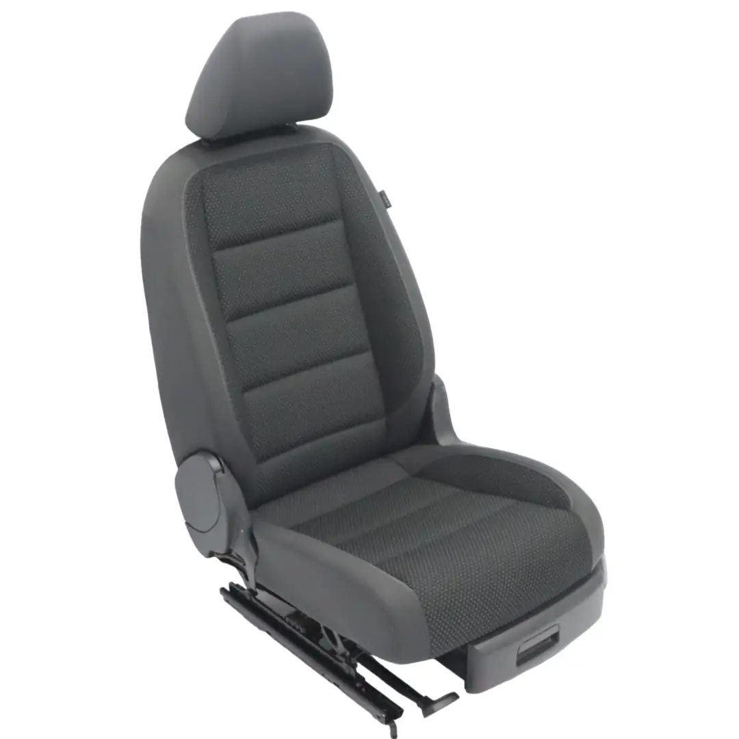 Volkswagen Touran 1T Sedile Anteriore Sinistro Tessuto Grigio Antracite Blu - SKU 1T0881805QD-1 - Numero di parte 1T0881805QD