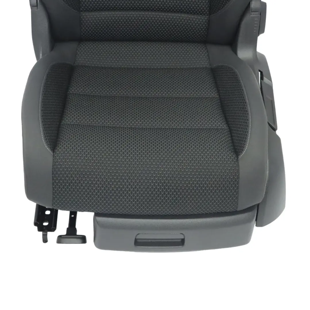Volkswagen Touran 1T Sedile Anteriore Sinistro Tessuto Grigio Antracite Blu - SKU 1T0881805QD-1 - Numero di parte 1T0881805QD