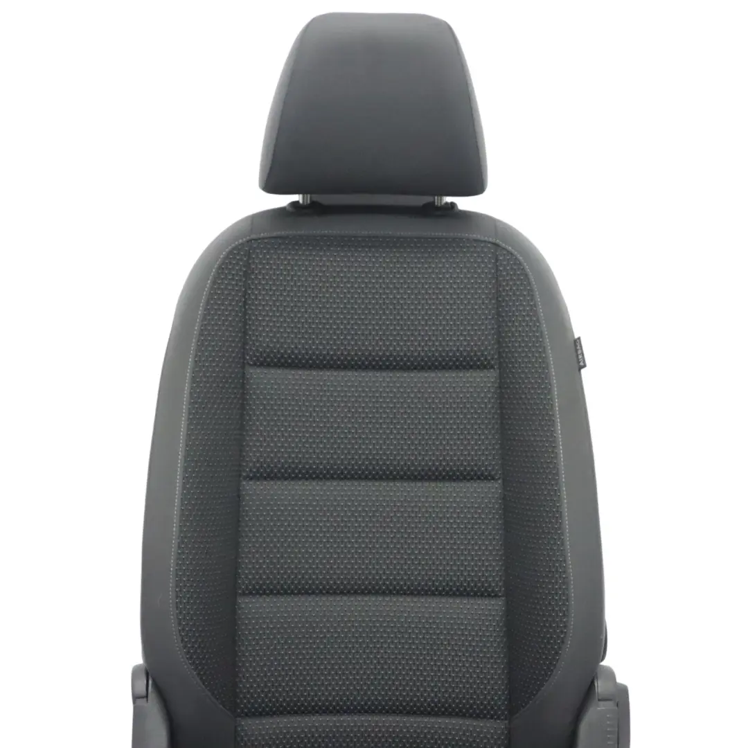 Volkswagen Touran 1T Sedile Anteriore Sinistro Tessuto Grigio Antracite Blu - SKU 1T0881805QD-1 - Numero di parte 1T0881805QD