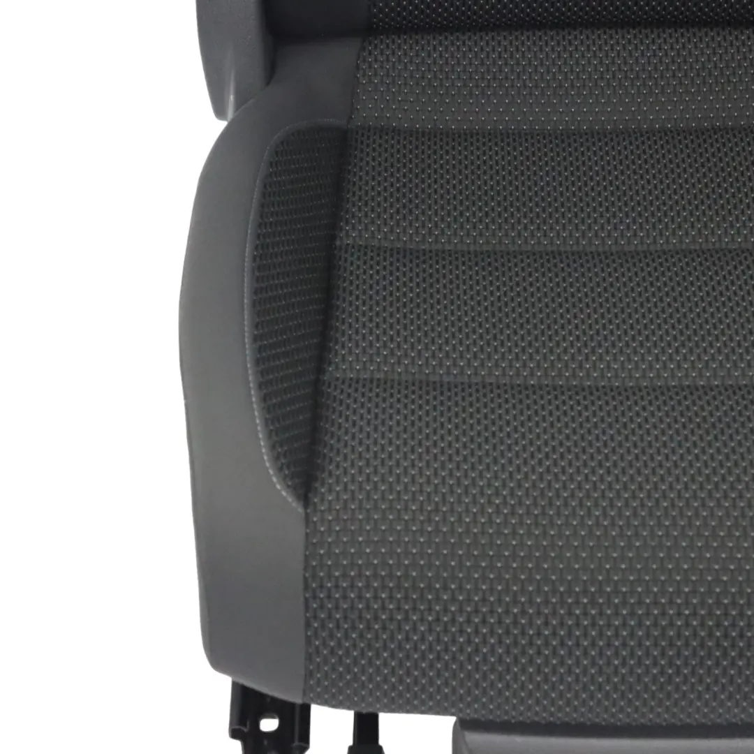 Volkswagen Touran 1T Vordersitz Links Interieur Stoff Anthrazit Grau Blau - SKU 1T0881805QD-1 - Teilenummer 1T0881805QD