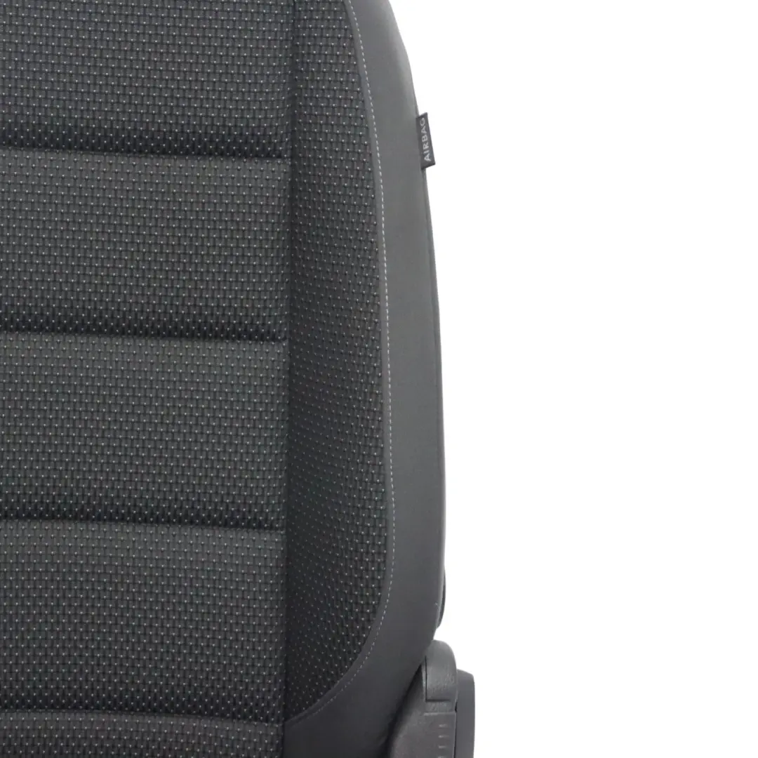 Fotel Przedni Lewy Przód Materiałowy Antracyt Volkswagen Touran 1T - SKU 1T0881805QD-1 - Numer Części 1T0881805QD