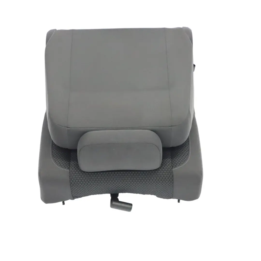 Volkswagen VW Touran MK1 Sitz 2 Reihe Links Stoff Anthrazit Grau Blau - SKU 1T0883805BG - Teilenummer 1T0883805BG