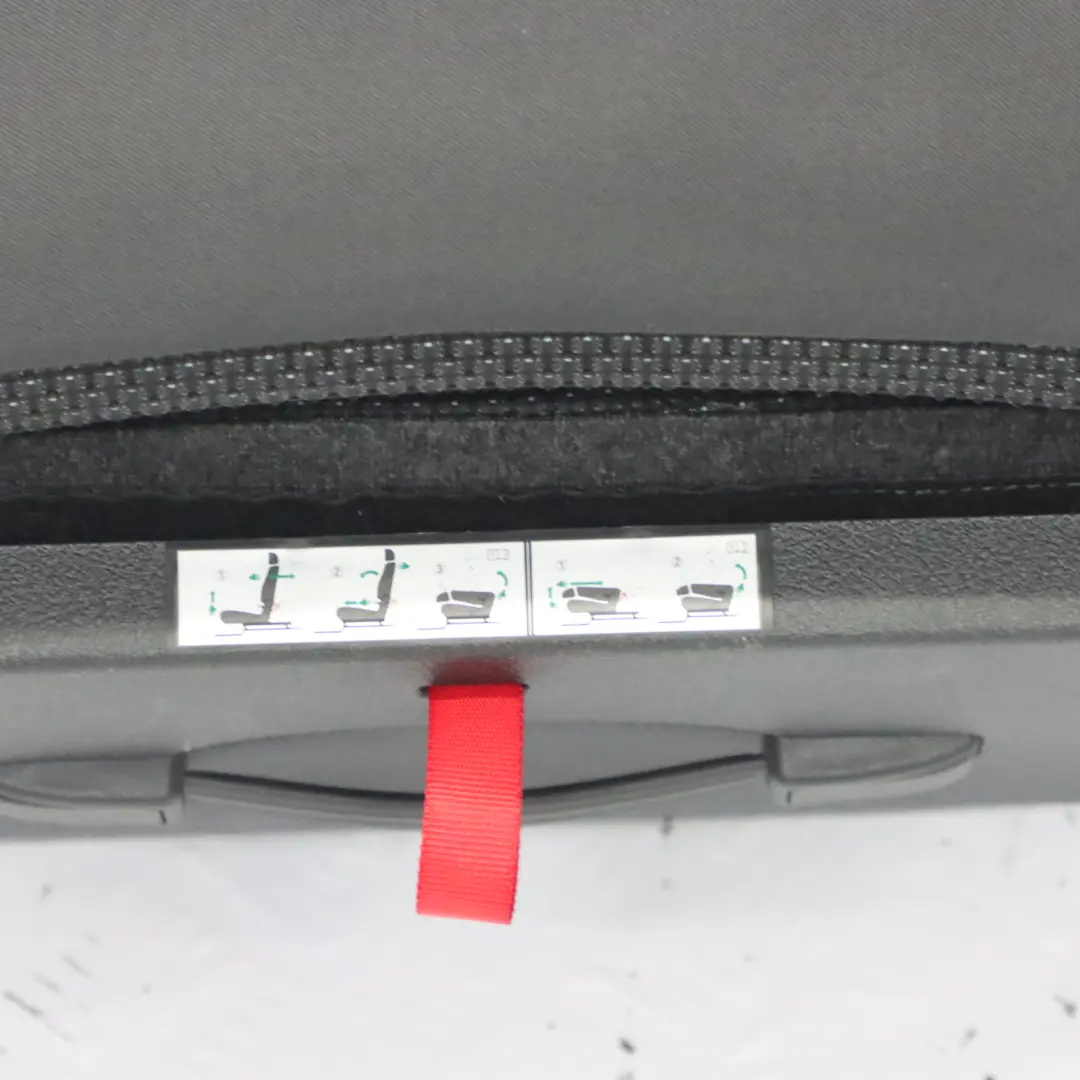 Volkswagen VW Touran MK1 Sitz 2 Reihe Links Stoff Anthrazit Grau Blau - SKU 1T0883805BG - Teilenummer 1T0883805BG