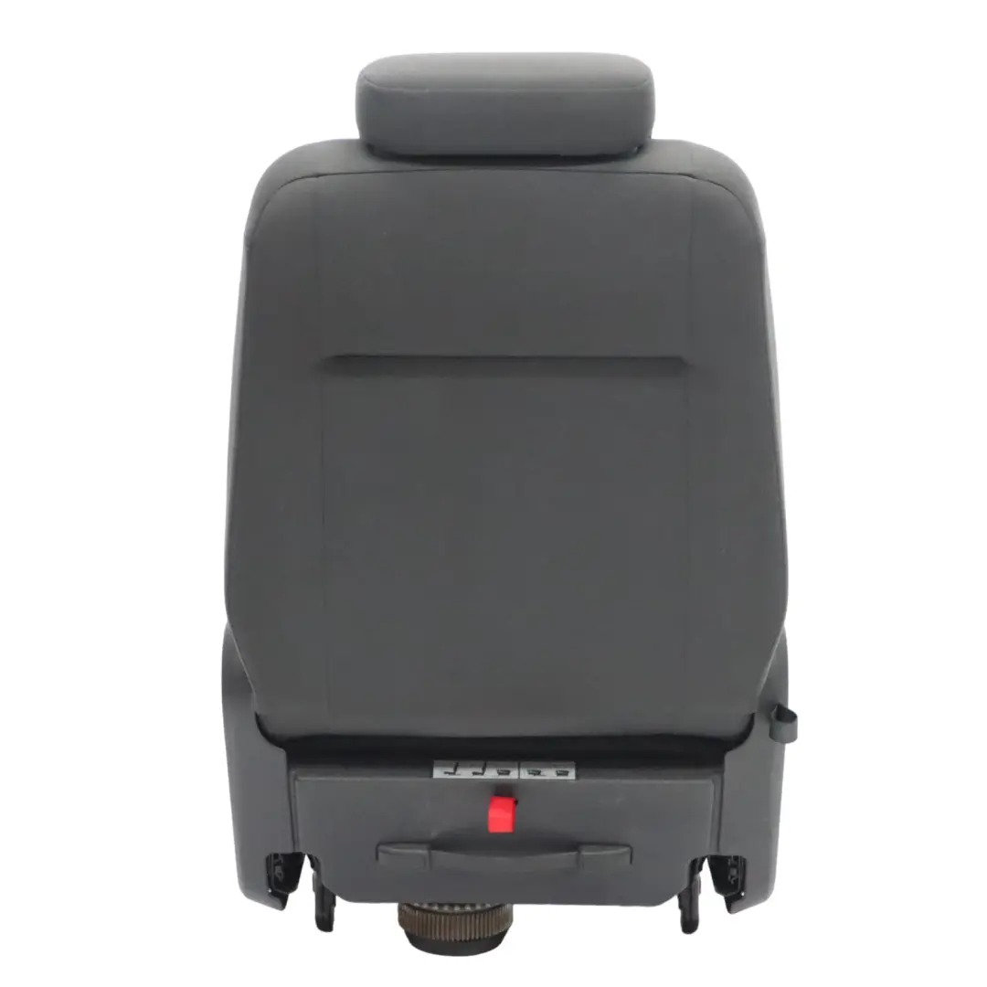 Volkswagen VW Touran MK1 Asiento 2 Fila Izquierda Tela Gris Antracita Azul - SKU 1T0883805BG - Número de pieza 1T0883805BG