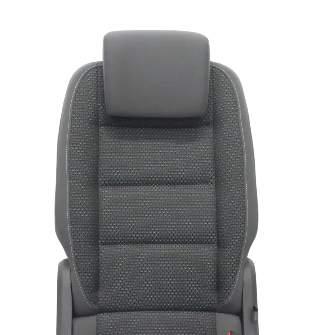 Volkswagen VW Touran 1T MK1 2nd Row Middle Seat Cloth Fabric Anthracite - SKU 1T0883806BN - Part number 1T0883806BN