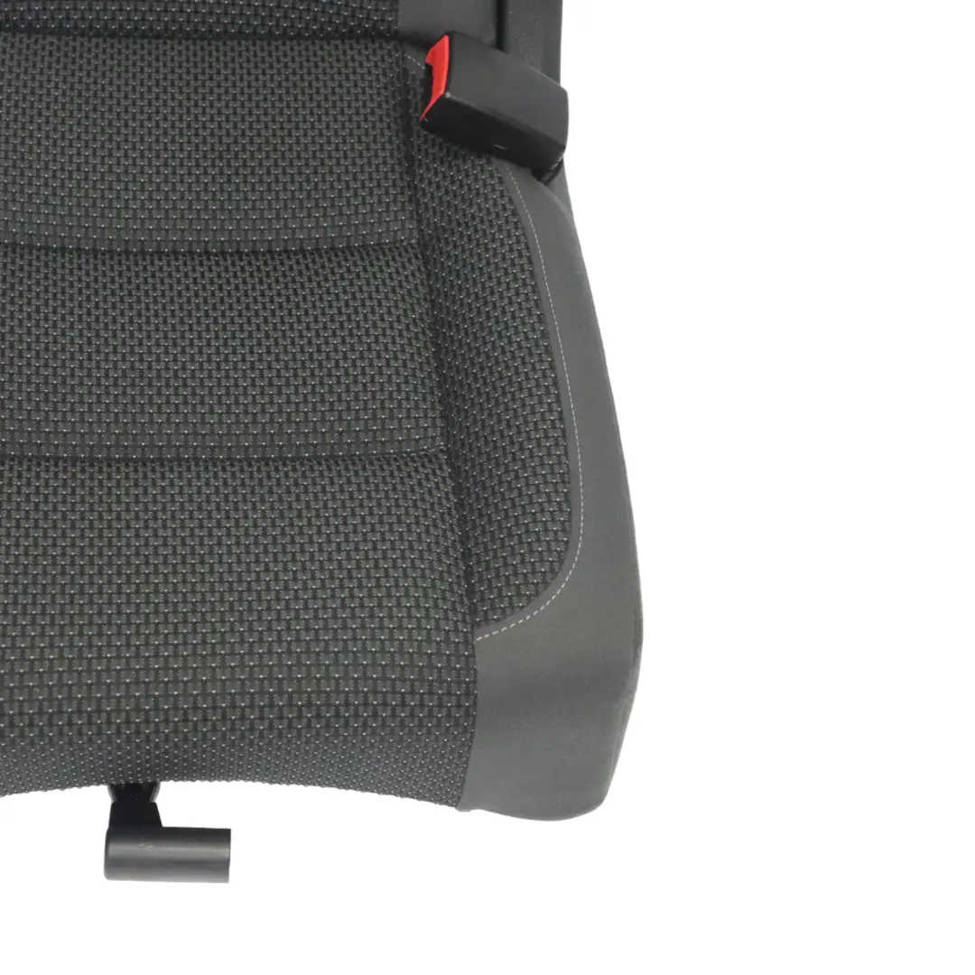 Volkswagen VW Touran 1T MK1 2nd Row Middle Seat Cloth Fabric Anthracite - SKU 1T0883806BN - Part number 1T0883806BN