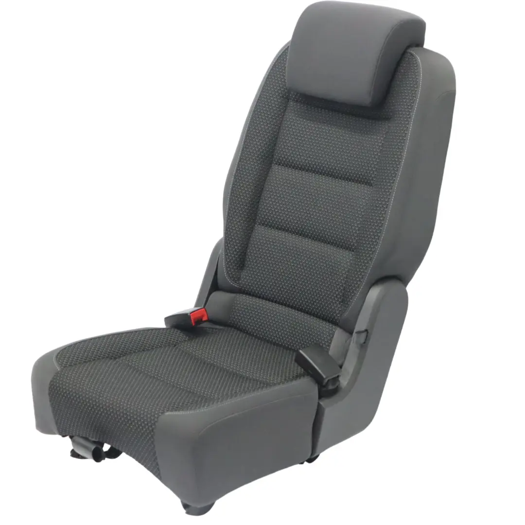 Volkswagen VW Touran 1T MK1 2nd Row Middle Seat Cloth Fabric Anthracite - SKU 1T0883806BN - Part number 1T0883806BN