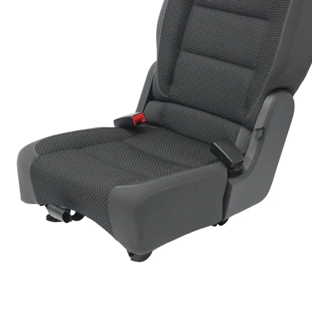 Volkswagen VW Touran 1T MK1 2nd Row Middle Seat Cloth Fabric Anthracite - SKU 1T0883806BN - Part number 1T0883806BN