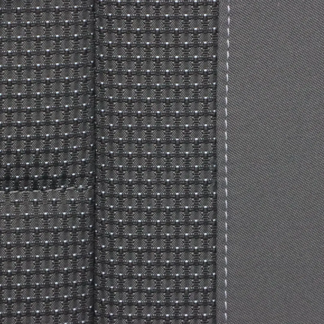 Volkswagen Touran 1T Siège arrière gauche Tissu Anthracite Bleu Gris - SKU 1T0885805AB - Numéro de pièce 1T0885805AB