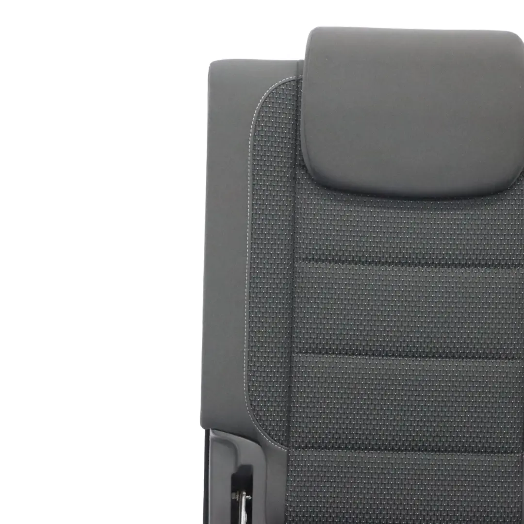 Volkswagen Touran 1T Third Row Seat Rear Left N/S Fabric Anthracite Blue Grey - SKU 1T0885805AB - Part number 1T0885805AB