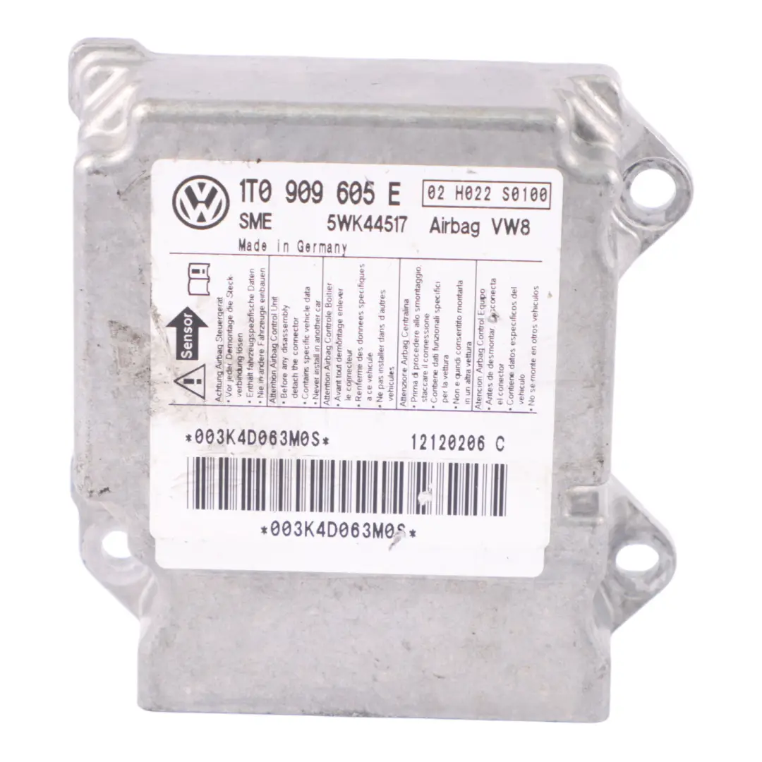 Module Control Unit ECU Module Volkswagen Touran 1T Air - SKU 1T0909605E - Part number 1T0909605E