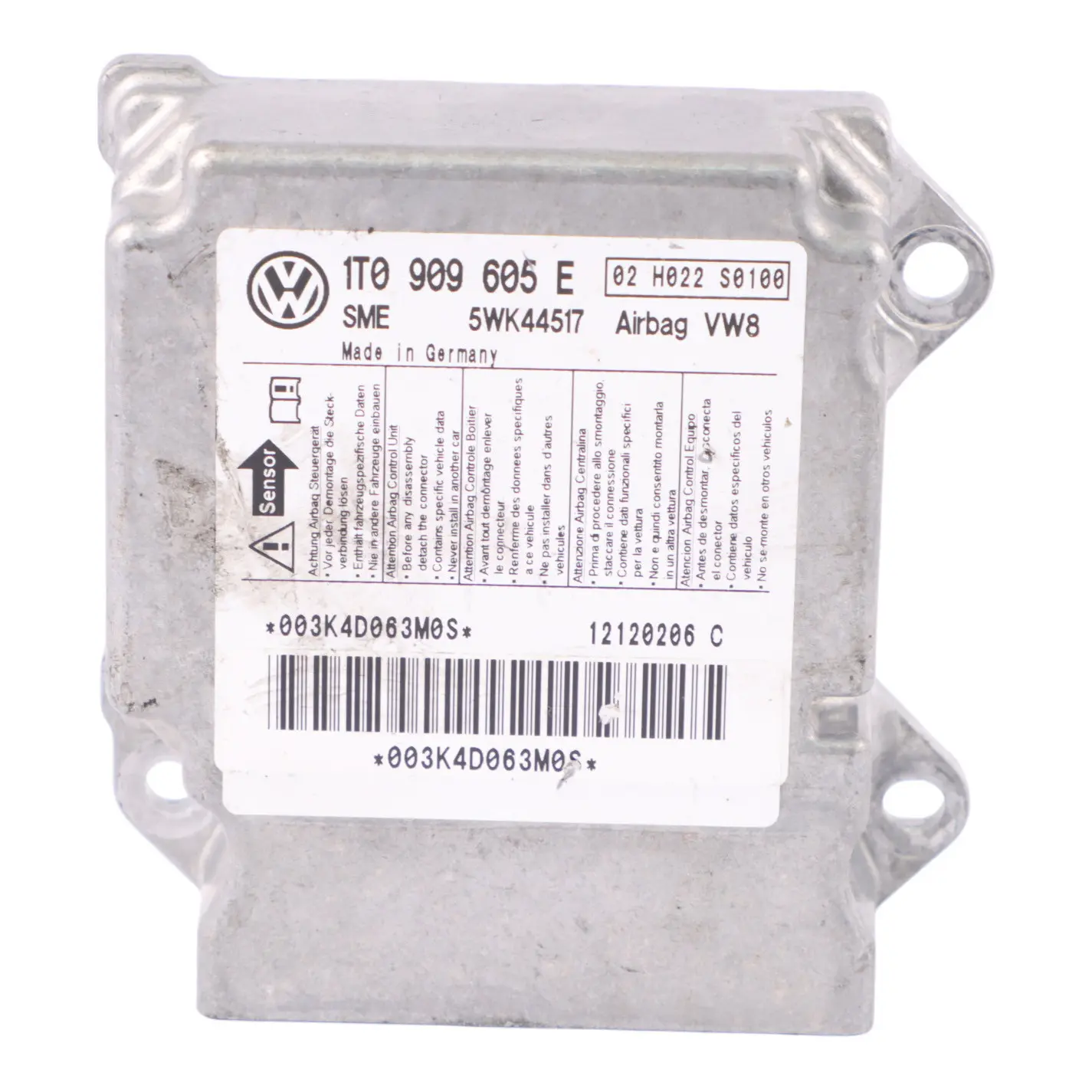 Volkswagen Touran 1T Air Module Control Unit ECU Module 1T0909605E