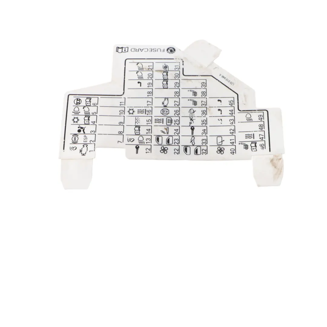 Map Fuse Box Grouping Diagram to Skoda Octavia II with Part number 1Z0010646A Skoda Octavia II Map Fuse Box Grouping Diagram - SKU 1Z0010646A - Part number 1Z0010646A