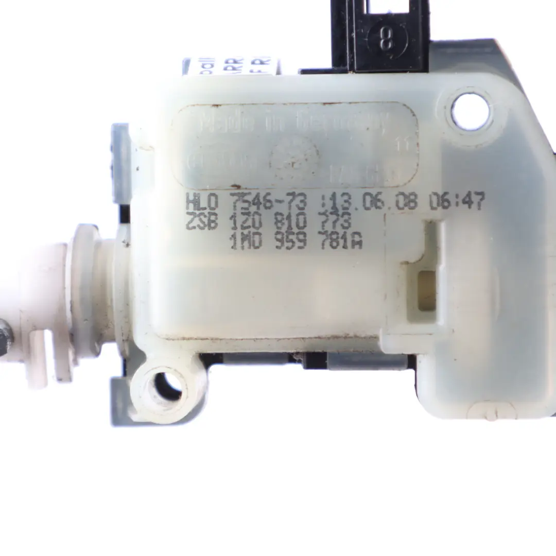 Skoda Octavia II Fuel Flap Release Actuator Motor - SKU 1Z0810773 - Part number 1Z0810773