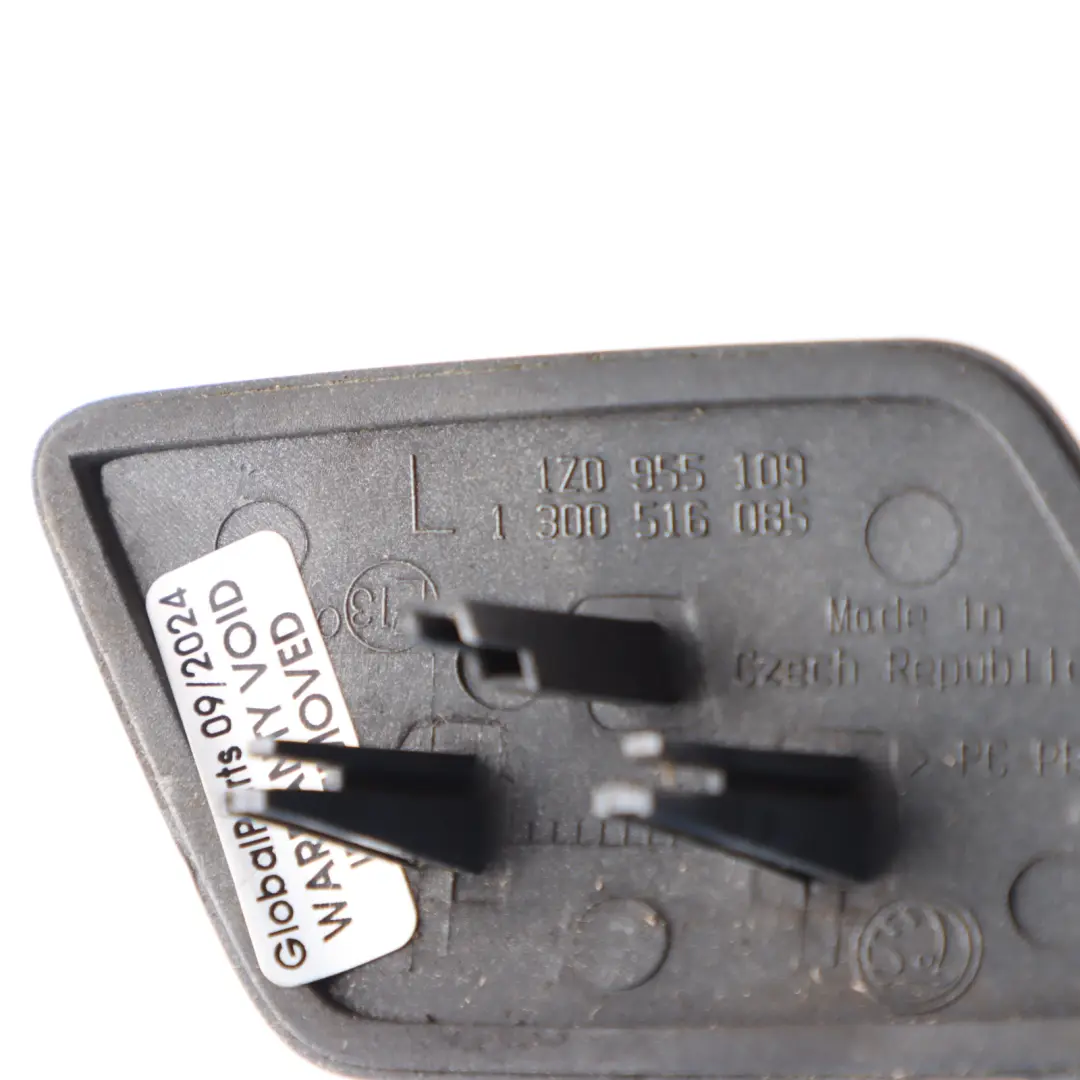 Headlamp Washer Cover Nozzle Left N/S Cappuccino Beige - F8H to Skoda Octavia II with Part number 1Z0955109 Skoda Octavia II Headlamp Washer Cover Nozzle Left N/S Cappuccino Beige - F8H - SKU 1Z0955109-CBE - Part number 1Z0955109