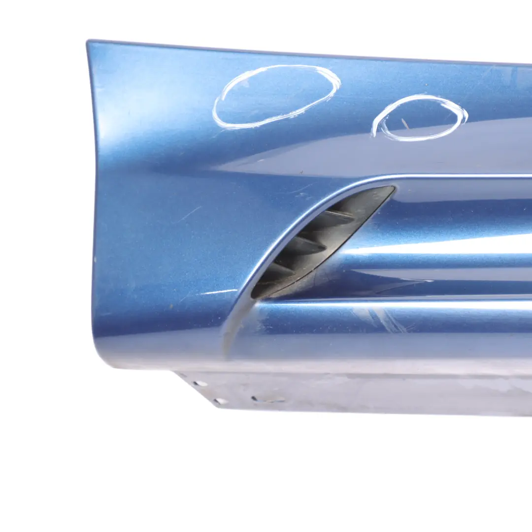 Side Skirt M Aerodynamics Sill Strip Right O/S Le Mans Blue - 381 to BMW E90 LCI with Part number 2147274 BMW E90 LCI Side Skirt M Aerodynamics Sill Strip Right O/S Le Mans Blue - 381 - SKU 2147274-LMB - Part number 2147274
