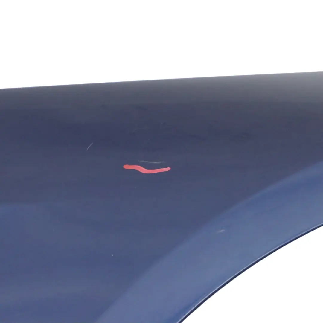 BMW E92 E93 Błotnik Prawy Przedni Le Mans Blue Niebieski Metalik - 381 - SKU 2155922-LMB1 - Numer Części 2155922